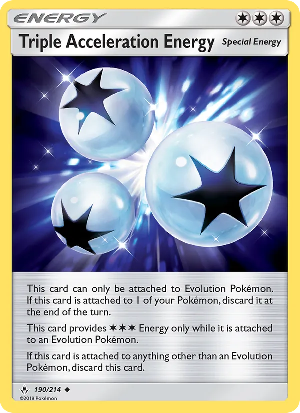 Triple Acceleration Energy (Unbroken Bonds #190/214)