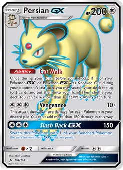 Persian GX (Unbroken Bonds #207/214)