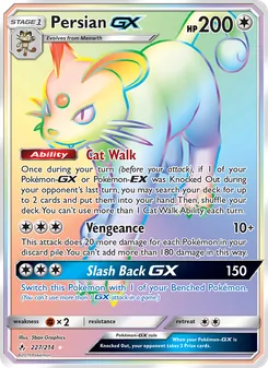 Persian GX (Unbroken Bonds #227/214)