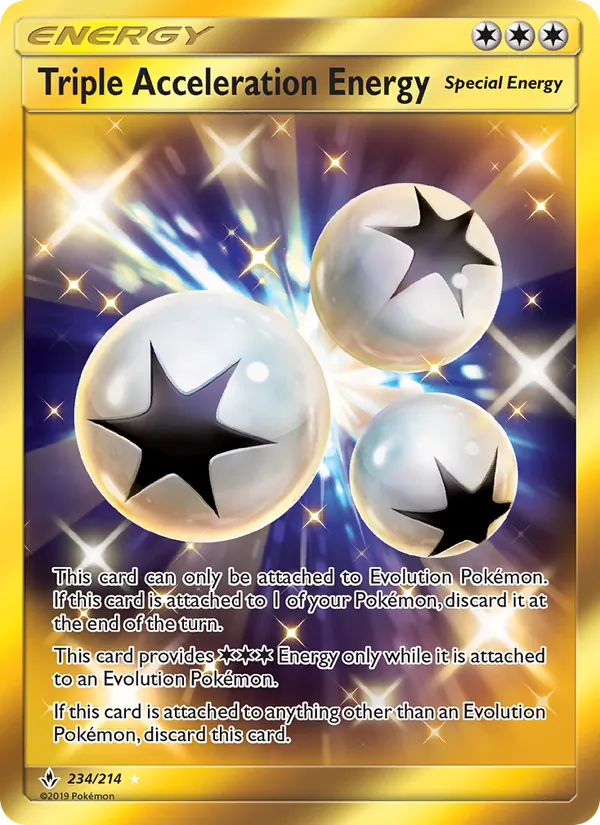 Triple Acceleration Energy (Unbroken Bonds #234/214)