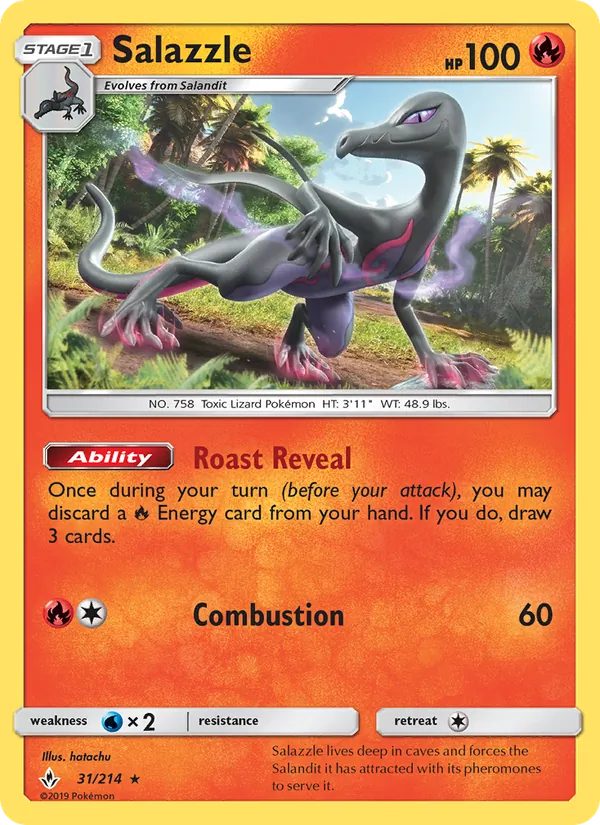 Salazzle (Unbroken Bonds #31/214)