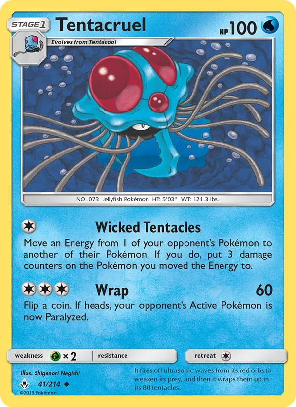 Tentacruel (Unbroken Bonds #41/214)
