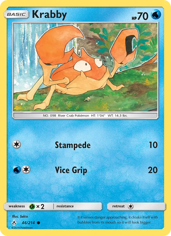 Krabby (Unbroken Bonds #46/214)