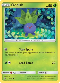 Oddish (Unbroken Bonds #5/214)