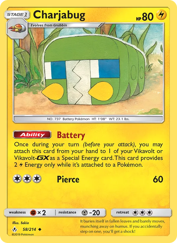 Charjabug (Unbroken Bonds #58/214)