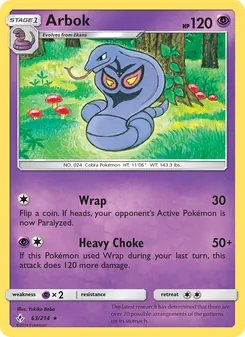 Arbok (Unbroken Bonds #63/214)