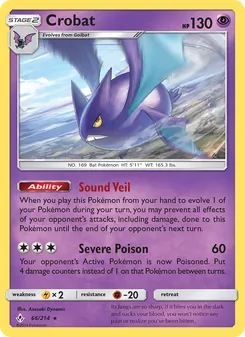 Crobat (Unbroken Bonds #66/214)