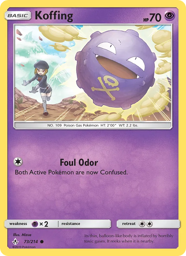 Koffing (Unbroken Bonds #73/214)