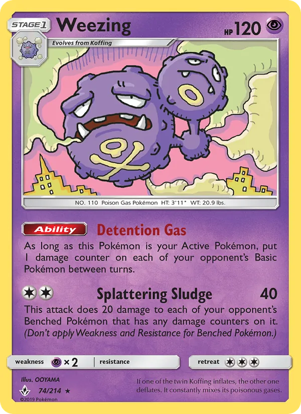 Weezing (Unbroken Bonds #74/214)