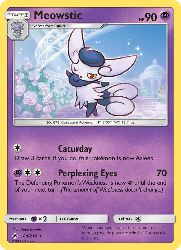 Meowstic (Unbroken Bonds #80/214)