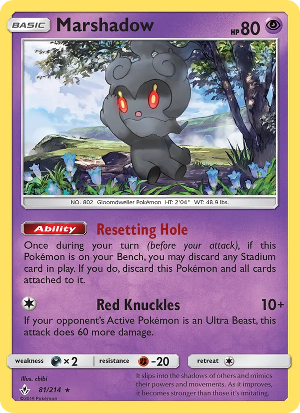 Marshadow (Unbroken Bonds #81/214)