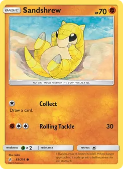 Sandshrew (Unbroken Bonds #83/214)