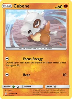 Cubone (Unbroken Bonds #90/214)