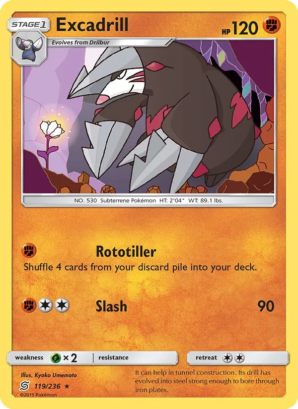 Excadrill (Unified Minds #119/236)