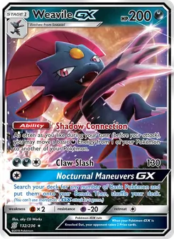 Weavile GX (Unified Minds #132/236)