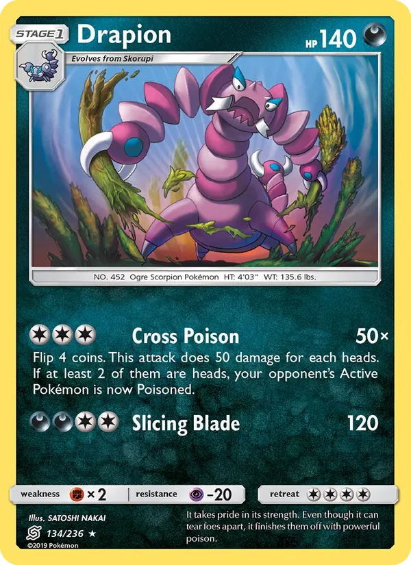 Drapion (Unified Minds #134/236)