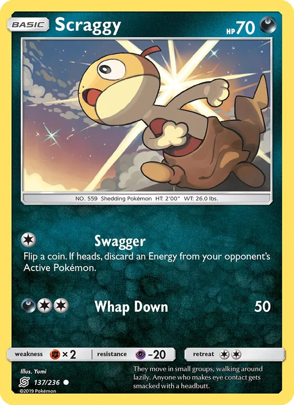 Scraggy (Unified Minds #137/236)
