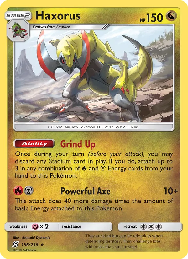 Haxorus (Unified Minds #156/236)