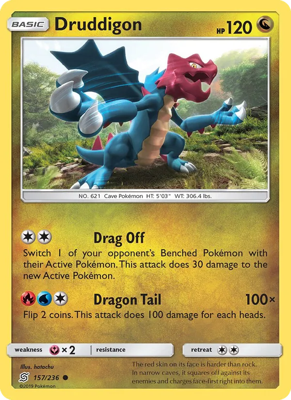 Druddigon (Unified Minds #157/236)