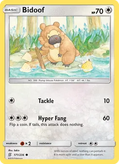 Bidoof (Unified Minds #171/236)