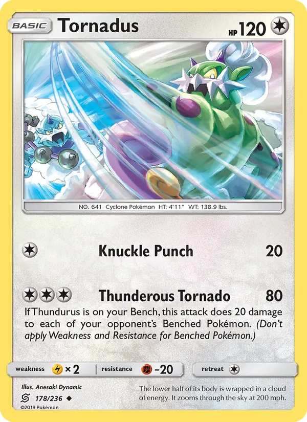 Tornadus (Unified Minds #178/236)