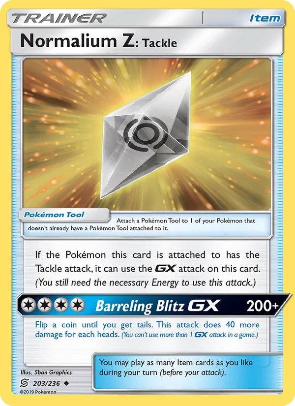 Normalium Z: Tackle (Unified Minds #203/236)