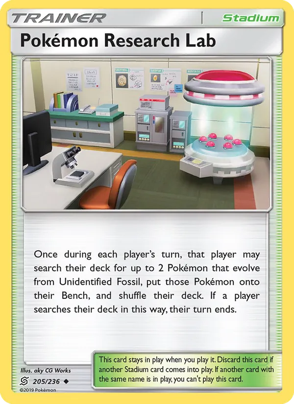 Pokémon Research Lab (Unified Minds #205/236)
