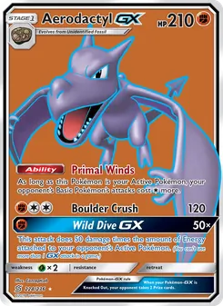 Aerodactyl GX (Unified Minds #224/236)