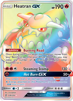 Heatran GX (Unified Minds #238/236)