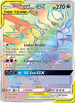 Garchomp & Giratina GX (Unified Minds #247/236)