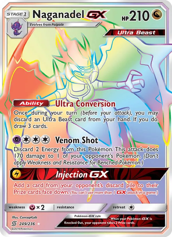 Naganadel GX (Unified Minds #249/236)