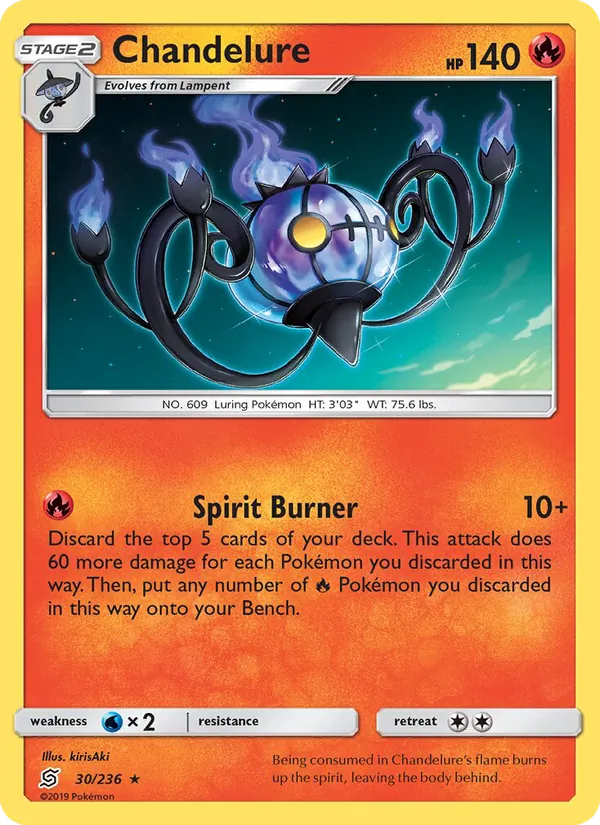 Chandelure (Unified Minds #30/236)