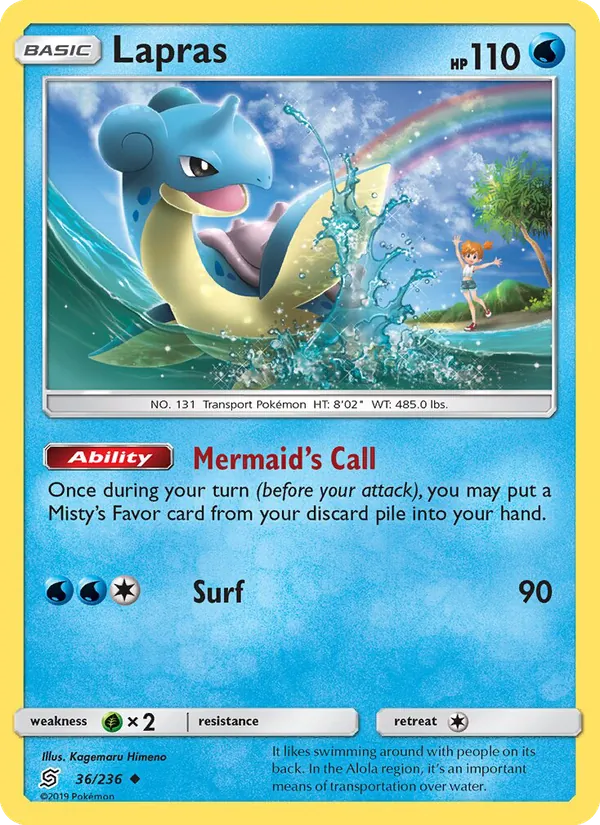 Lapras (Unified Minds #36/236)