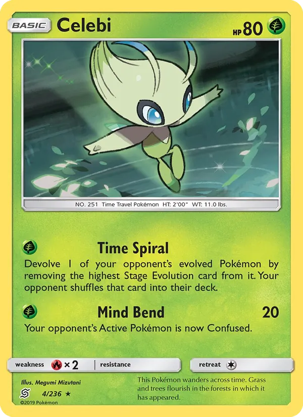 Celebi (Unified Minds #4/236)