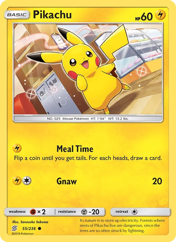 Pikachu (Unified Minds #55/236)