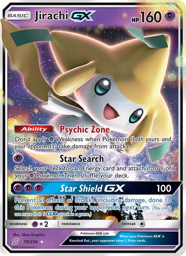 Jirachi GX (Unified Minds #79/236)