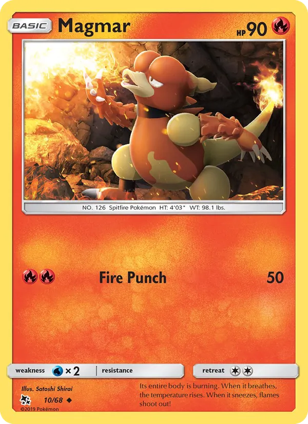 Magmar (Hidden Fates #10/68)