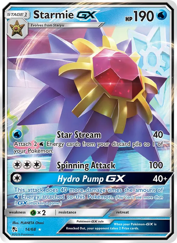 Starmie GX (Hidden Fates #14/68)