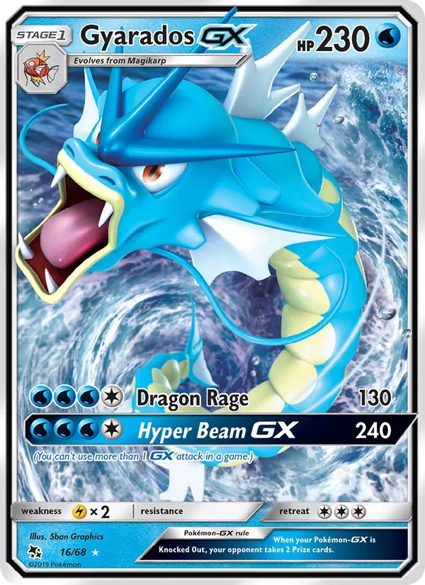 Gyarados GX (Destino Sfuggente #16/68)
