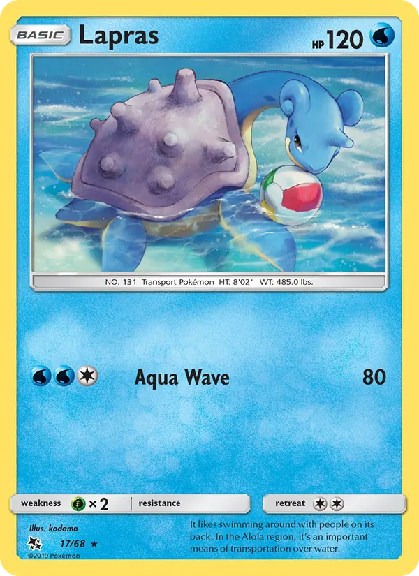 Lapras (Hidden Fates #17/68)
