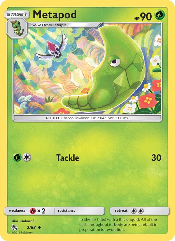 Metapod (Hidden Fates #2/68)