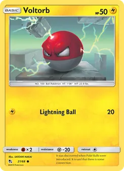 Voltorb (Hidden Fates #21/68)