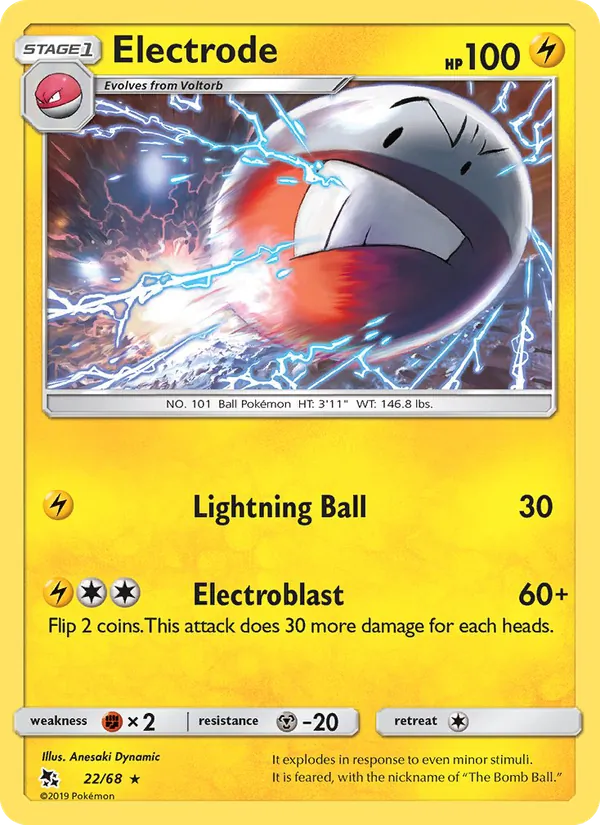 Electrode (Hidden Fates #22/68)