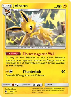 Jolteon (Hidden Fates #23/68)