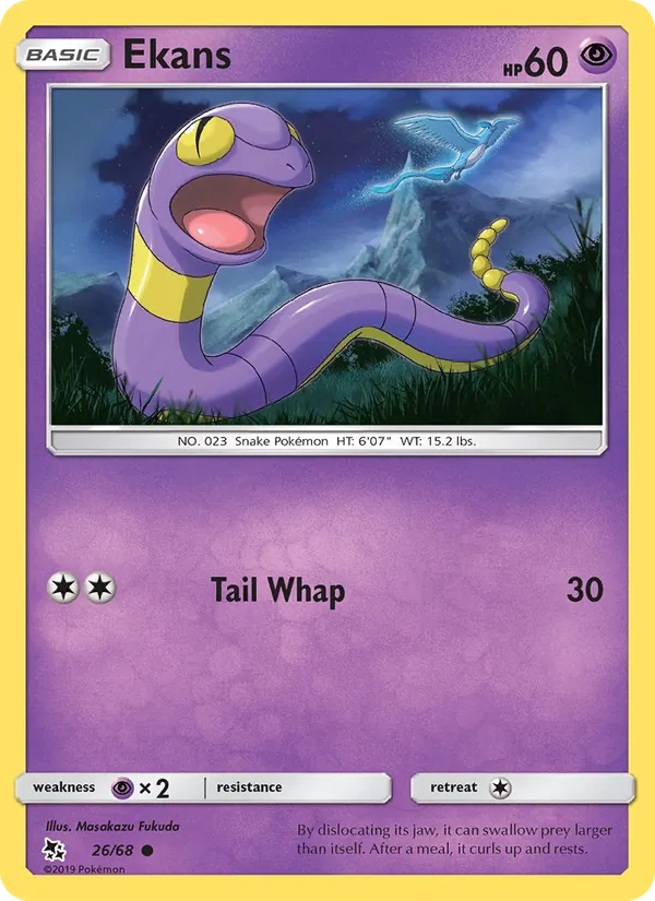 Ekans (Hidden Fates #26/68)