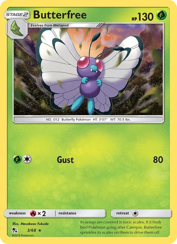 Butterfree (Hidden Fates #3/68)