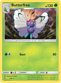 Butterfree (Hidden Fates #3/68)