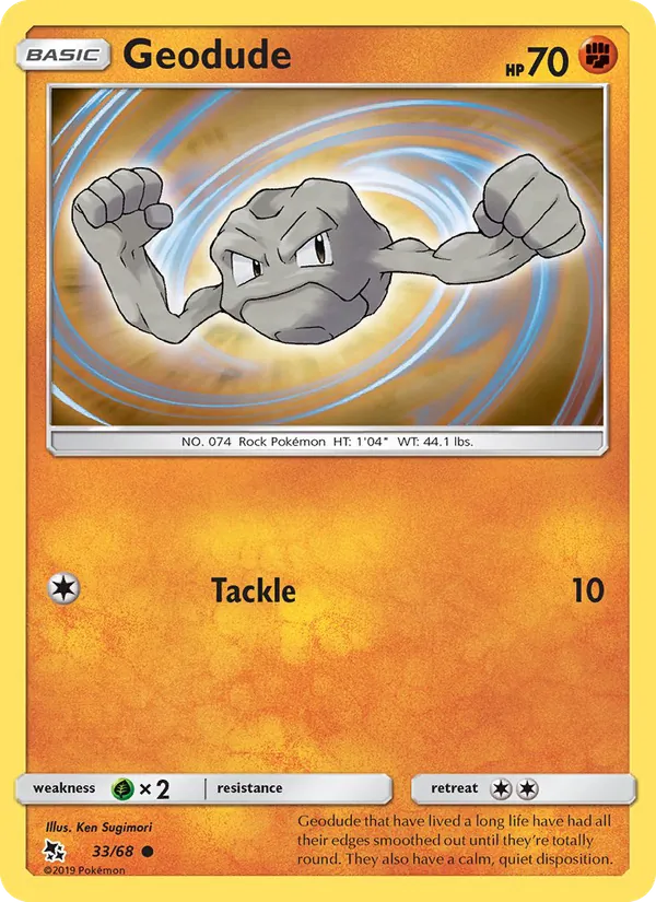 Geodude (Hidden Fates #33/68)