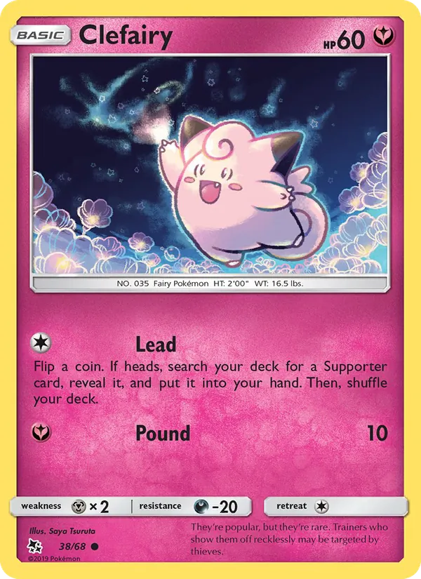 Clefairy (Hidden Fates #38/68)