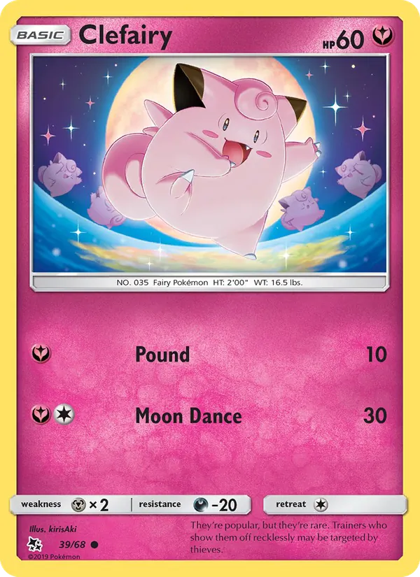 Clefairy (Hidden Fates #39/68)